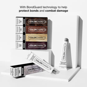 COLORCHARM hair dye application process