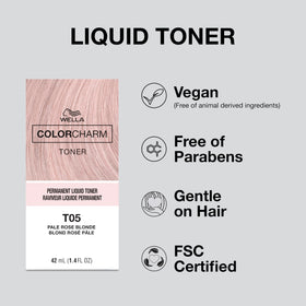 COLORCHARM Permanent Liquid Hair Toner back view