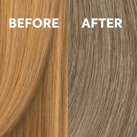 COLORCHARM Permanent Liquid Hair Toner swatch on hair