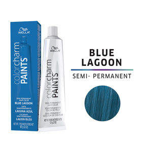 COLORCHARM Semi-Permanent Hair Dye Blue Lagoon tube packaging