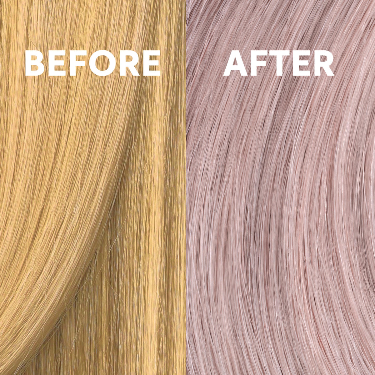 COLORCHARM T05 Pale Rose Blonde Toner back view with ingredients