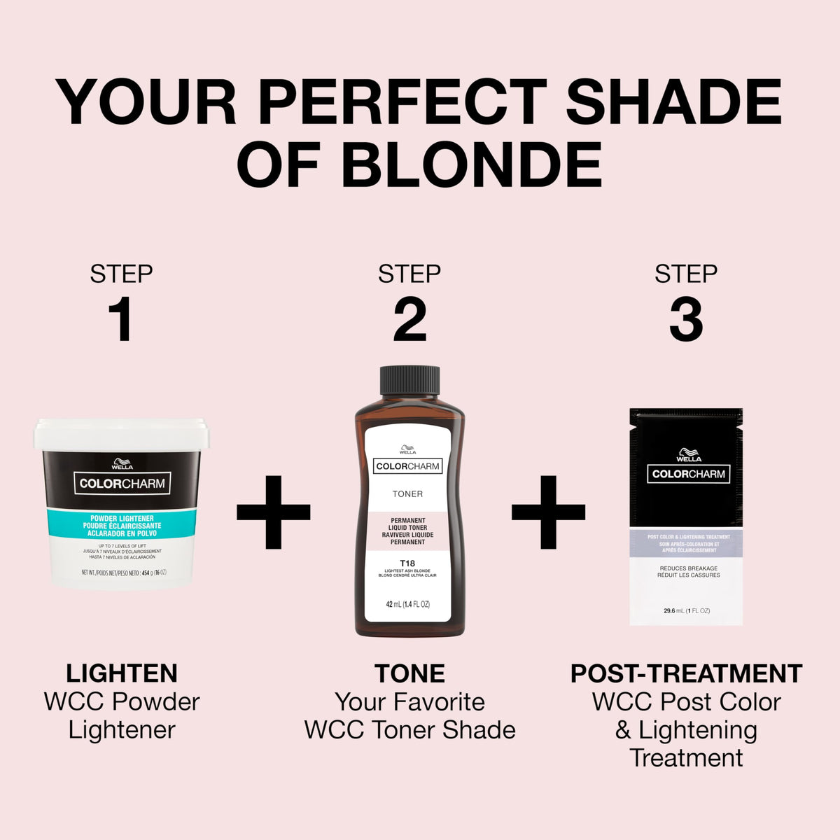 COLORCHARM toner bottle close-up