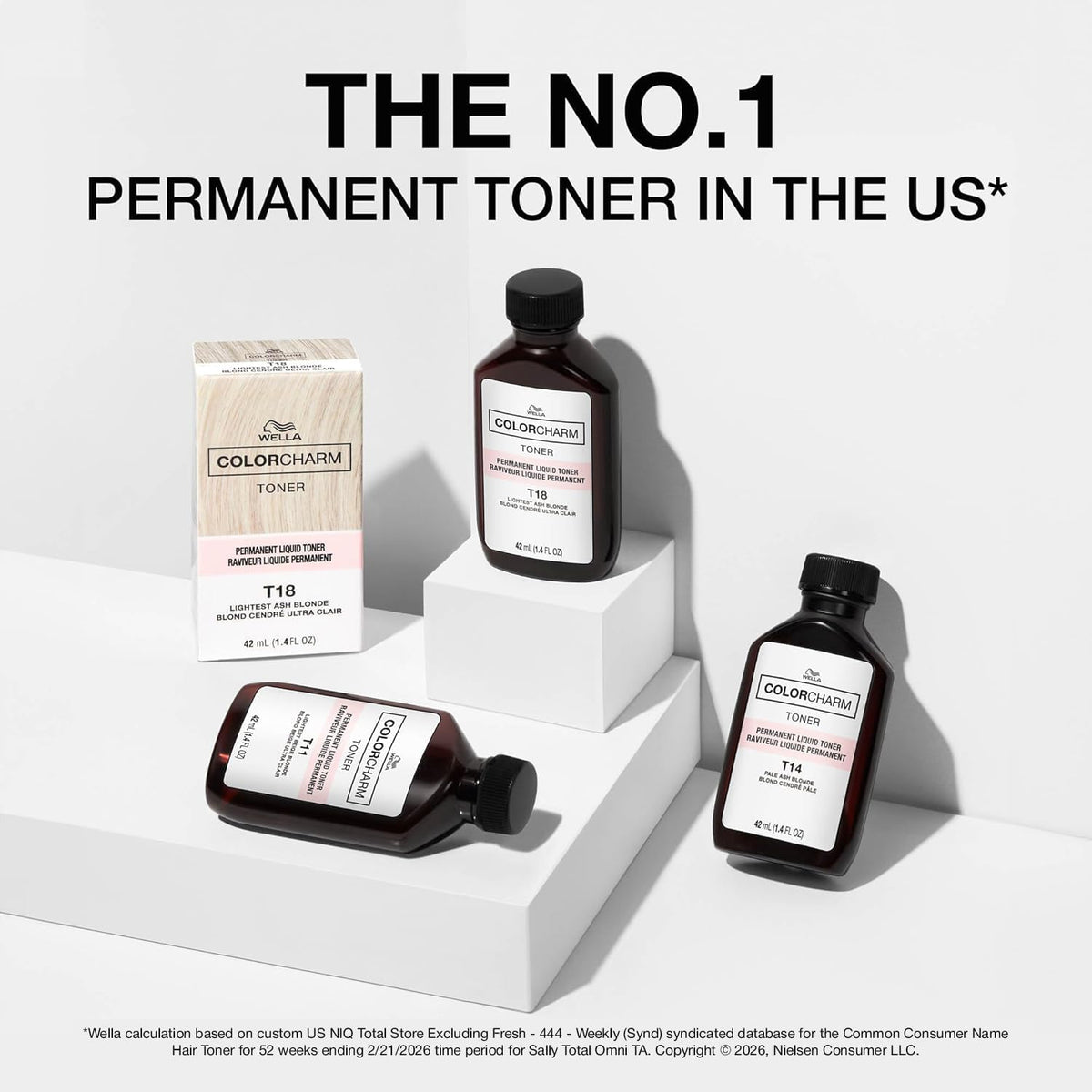 COLORCHARM toner colour range display