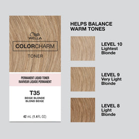 COLORCHARM toner packaging details
