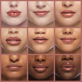 Colorescience Lip Shine Champagne in lifestyle setting