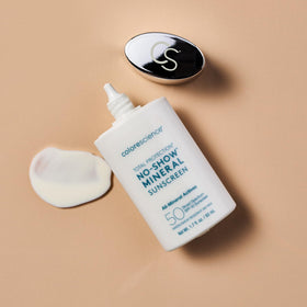 Colorescience No-Show Mineral Sunscreen SPF 50 texture on skin