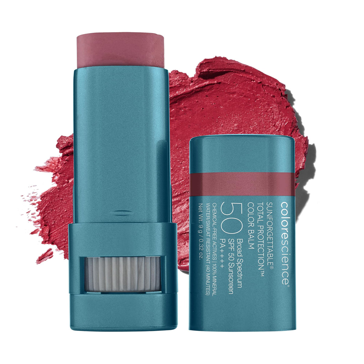 Colorescience Total Protection Color Balm SPF 50 Berry front view