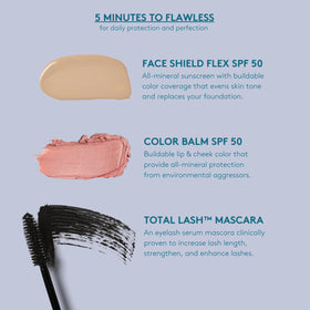 Colorescience Total Protection Color Balm SPF 50 Pink Sky with other beauty products