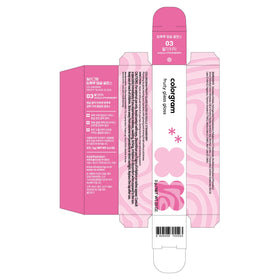 COLORGRAM Fruity Glass Gloss 03 Giggle Strawberry with other lip products