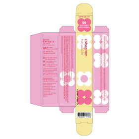 COLORGRAM Fruity Glass Tint 08 Lovely Raspberry with makeup accessories