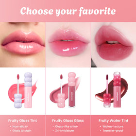 COLORGRAM Fruity Glass Tint Mini Set 03 packaging details