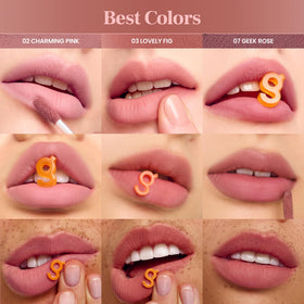 COLORGRAM NUDE BLUR TINT 06 LUCKY BERRY texture close-up