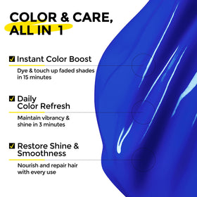 COLORLOMO Color Depositing Conditioner Blue 6oz back view