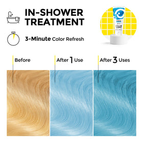 COLORLOMO Color Depositing Conditioner Blue 6oz texture close-up