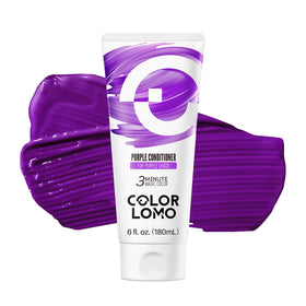 COLORLOMO Semi Permanent Hair Color Depositing Conditioner Purple 200g front view
