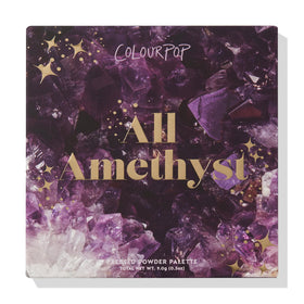 ColourPop All Amethyst Eyeshadow Palette with makeup look