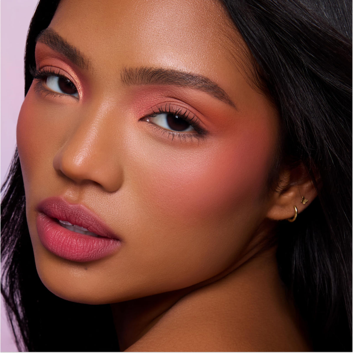 ColourPop Baby Got Peach Eyeshadow Palette with glitter finishes
