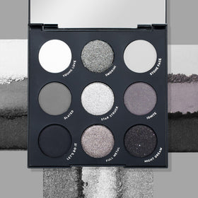 ColourPop Blowin' Smoke Eyeshadow Palette with applicators