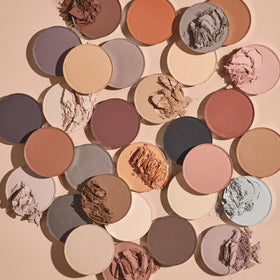 ColourPop Eyeshadow Palette Gone Matte back view showing ingredients