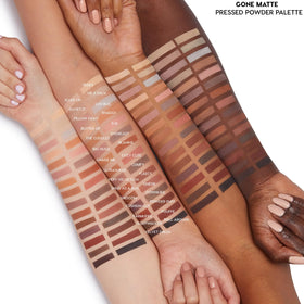 ColourPop Eyeshadow Palette Gone Matte with brushes