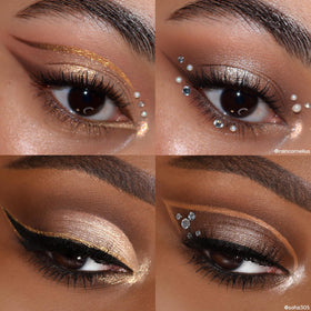 ColourPop Feelin' Bubbly Eyeshadow Palette open with vibrant shades visible