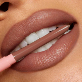 ColourPop lip liner set displayed with a mirror