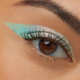 ColourPop Shadow Stix in Game Over shade applied on eyelid