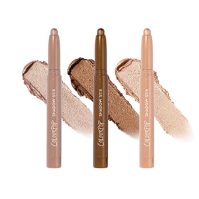 ColourPop Shadow Stix Makeup Kit front view with three cream eyeshadow sticks