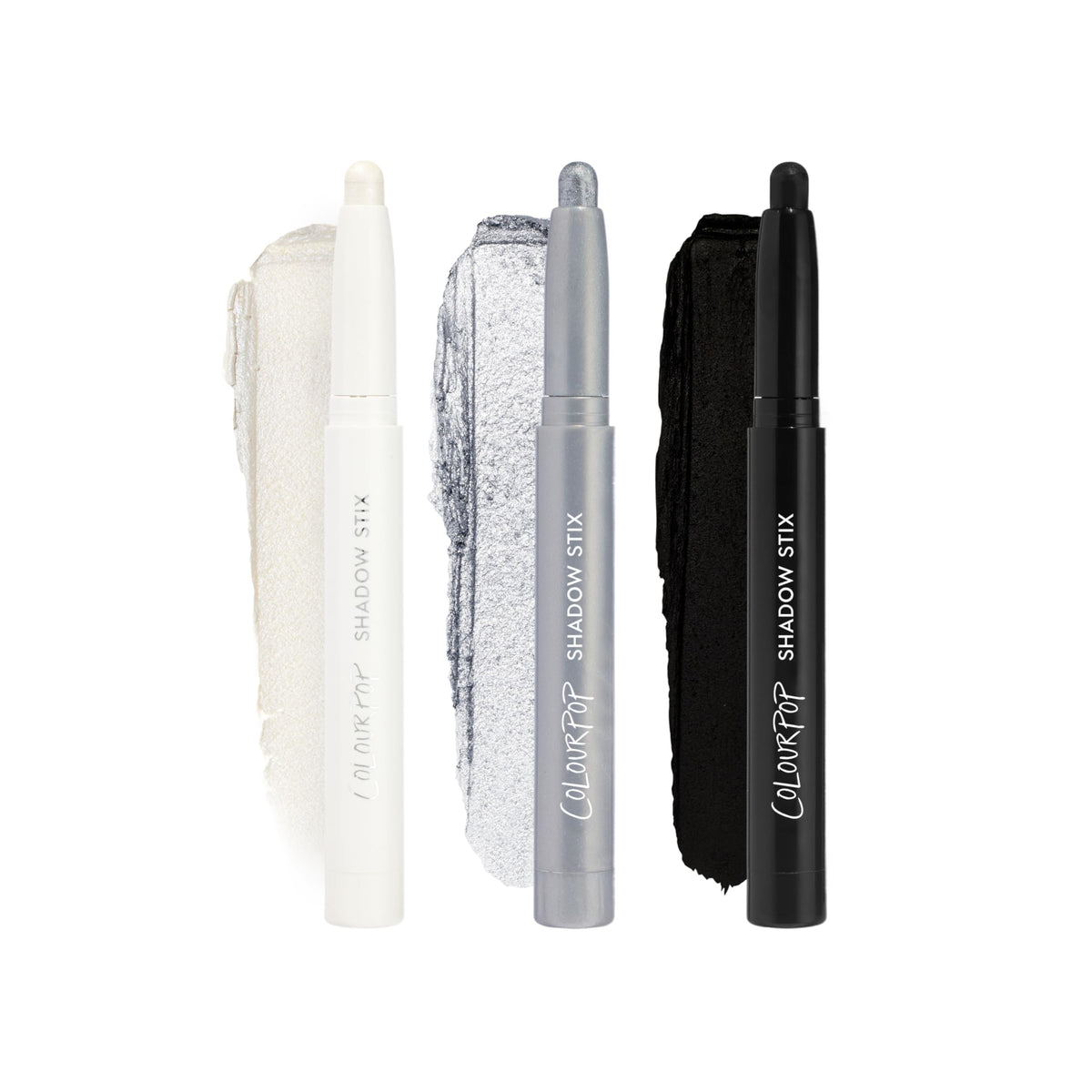 ColourPop Shadow Stix Makeup Kit with three cream eyeshadow sticks