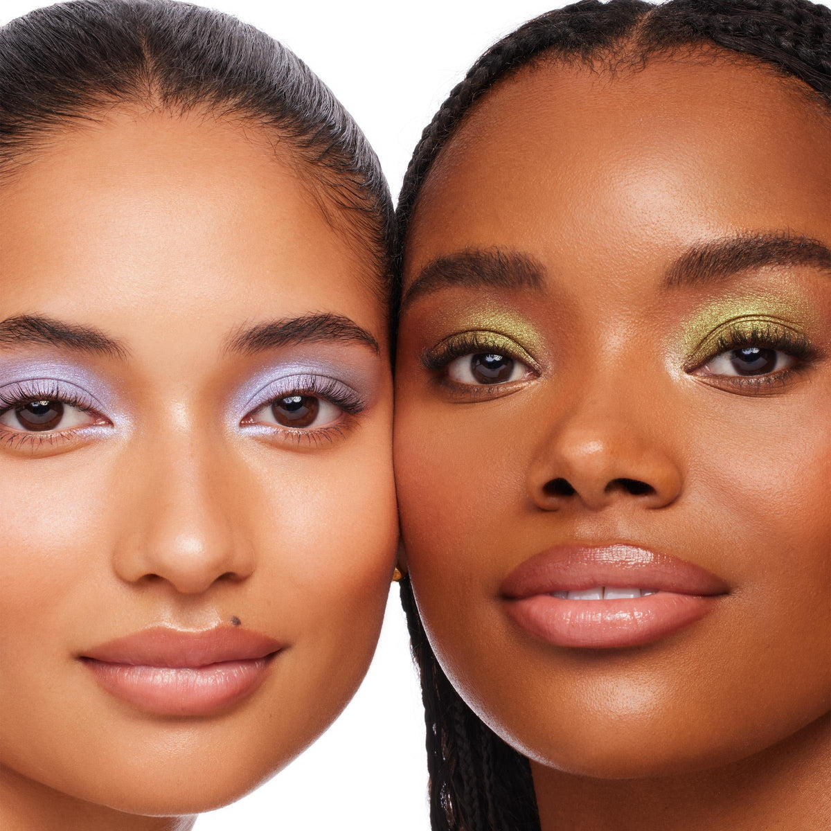 ColourPop Sparkling Hits Super Shock Shadow Trio with brushes for application