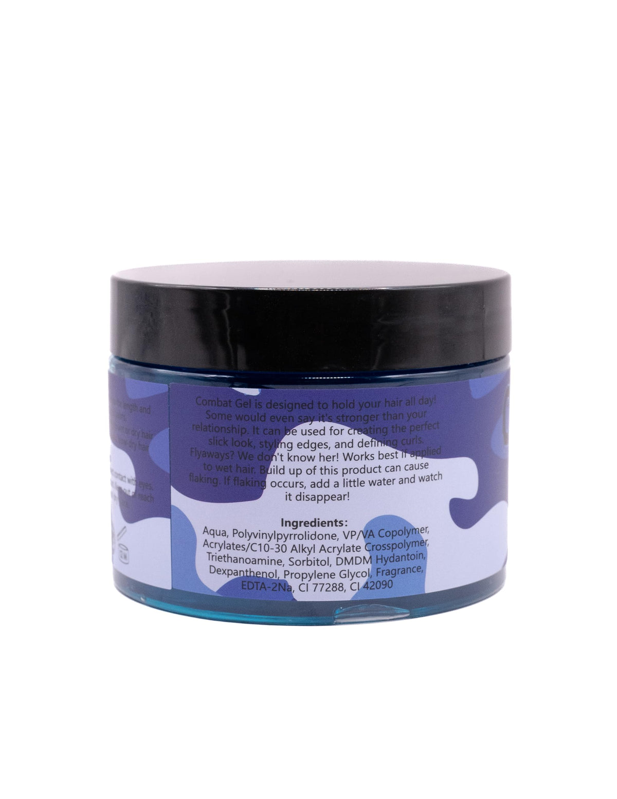 Combat Gel Extreme Hold Hair Gel 250ML in use styling hair