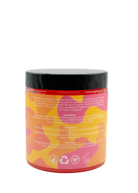 Combat Gel Extreme Hold Hair Gel 500ML application on hair
