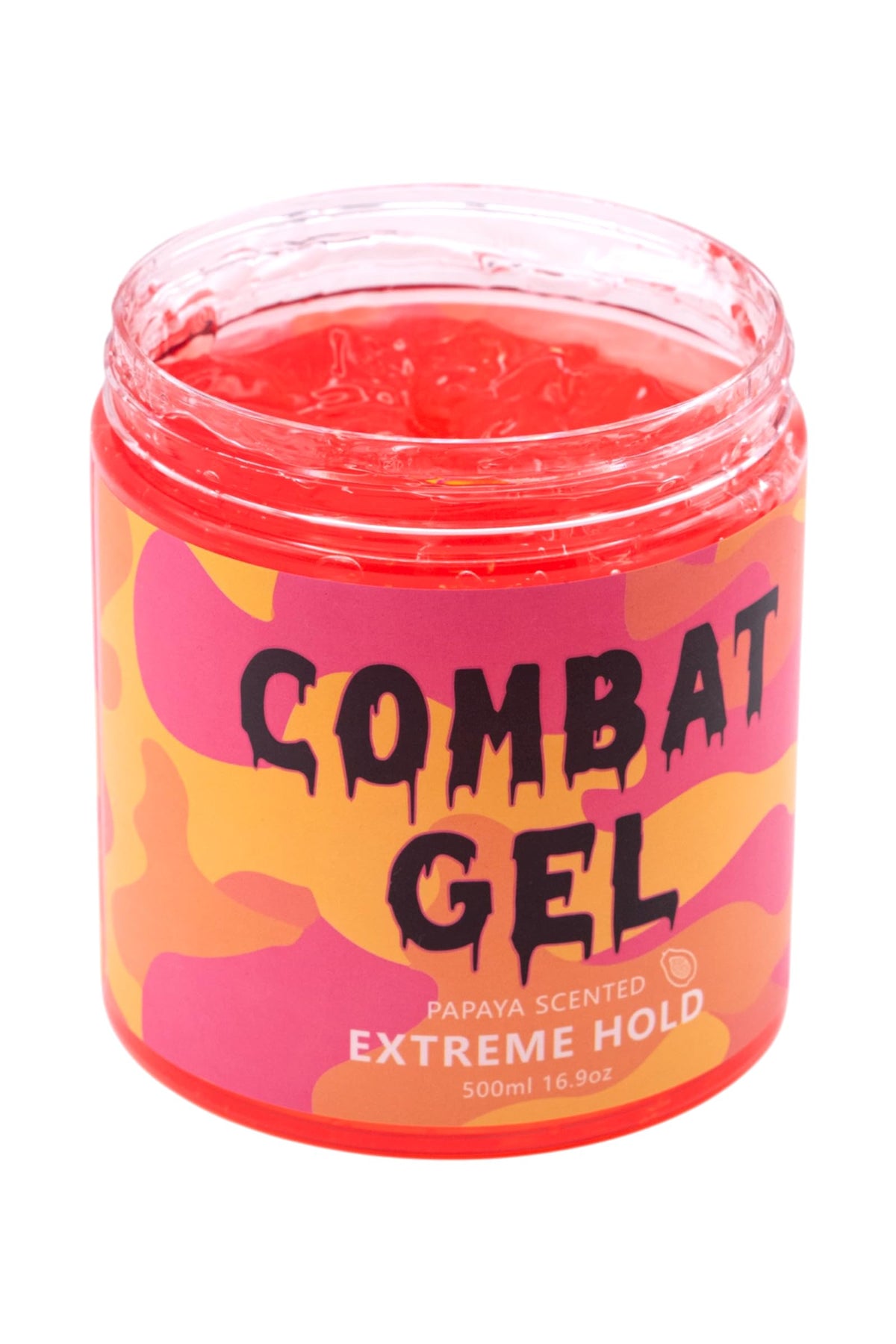 Combat Gel Extreme Hold Hair Gel 500ML side view