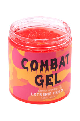 Combat Gel Extreme Hold Hair Gel 500ML side view