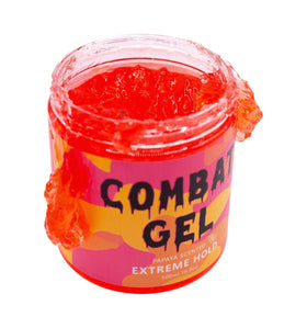 Combat Gel Extreme Hold Hair Gel 500ML with product label