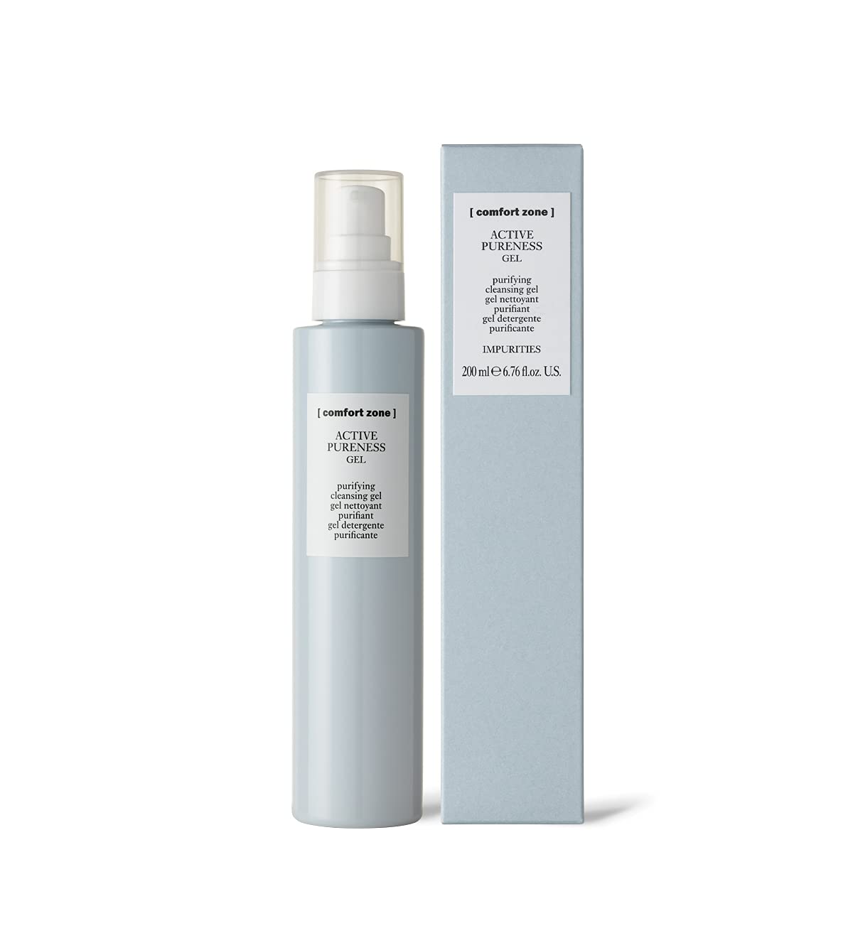 comfort zone Active Pureness Cleansing Gel texture close-up