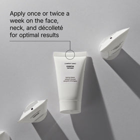 Comfort Zone Essential Scrub being applied on skin