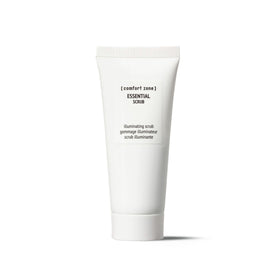 Comfort Zone Essential Scrub front view with packaging