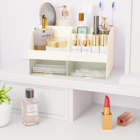 COMFYROOM Makeup Organizer on a bathroom countertop