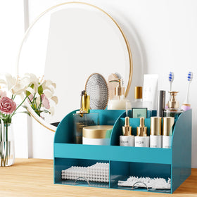 COMFYROOM Makeup Organizer side view with compartments