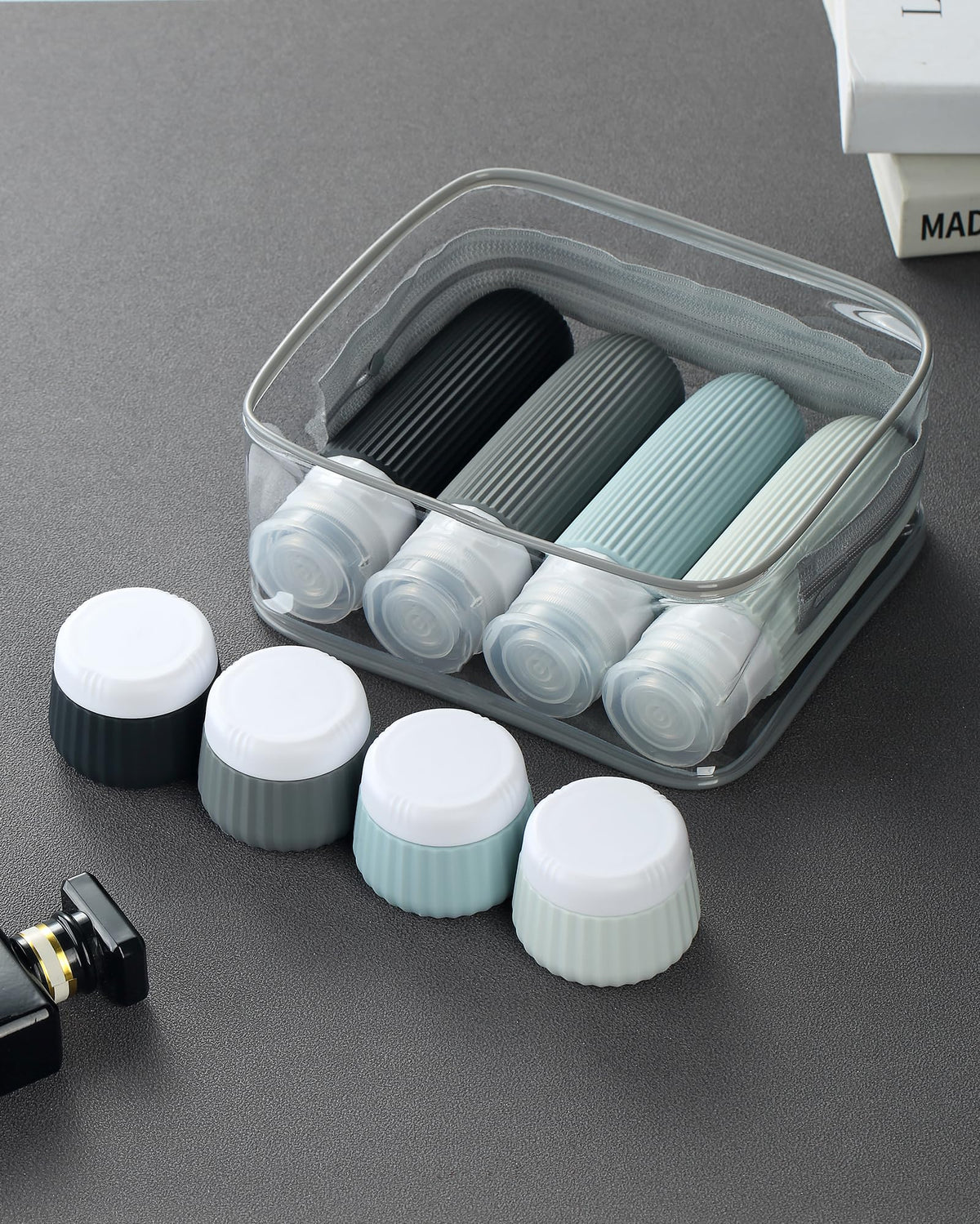 Compact and portable Mrsdry travel bottles for easy transport