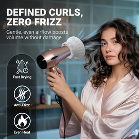 Compact Ludvento Hair Diffuser in travel bag