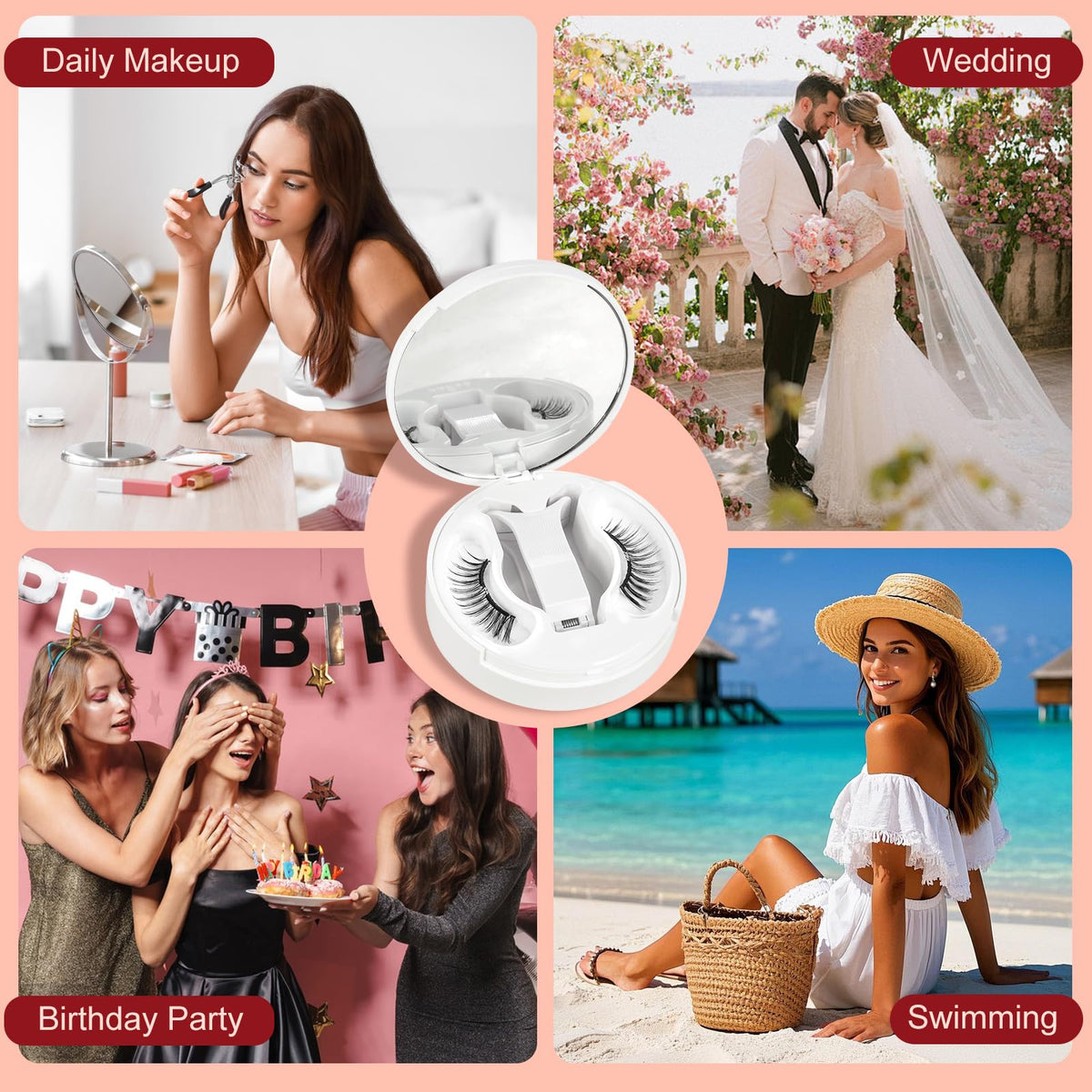 Compact mirror box included in Higu clace kit