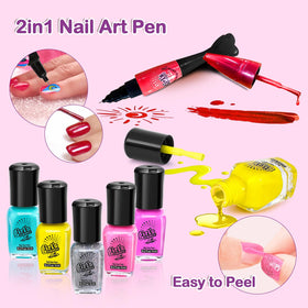 Compact nail dryer for quick drying of nail polish