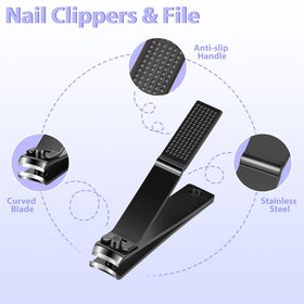 Compact PU case for MORGLES Tweezers Set