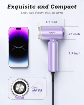 Compact SUPGALIY hair dryer in travel bag