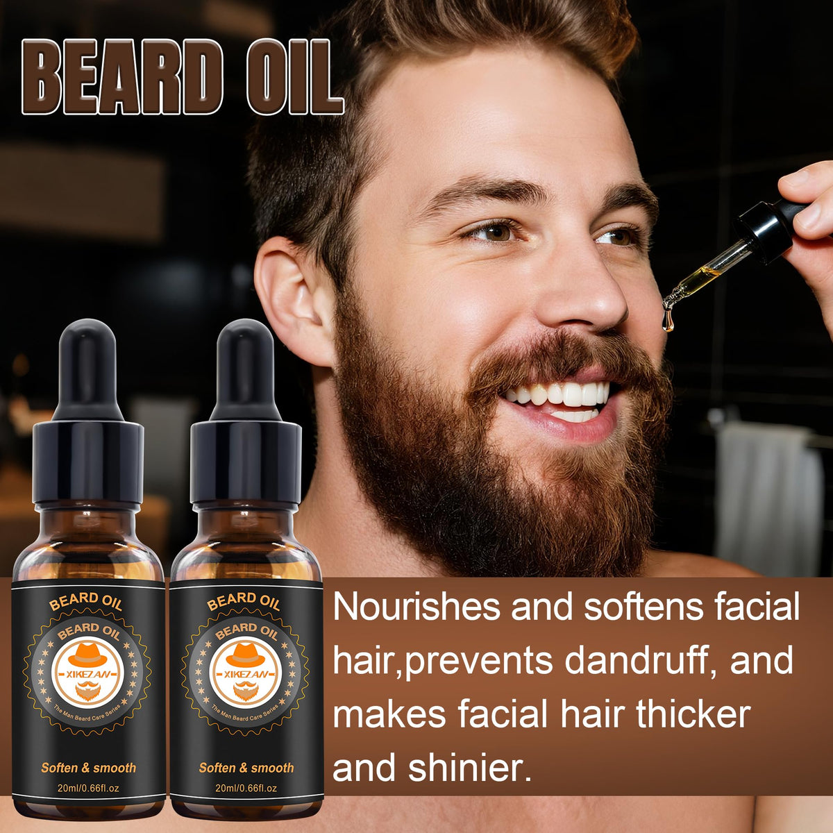 Compact travel bag for XIKEZAN Beard Kit
