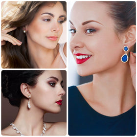 Complete Evatage ear piercing kit displayed with all components