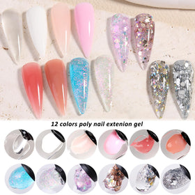 Complete nail art tools including clippers and files