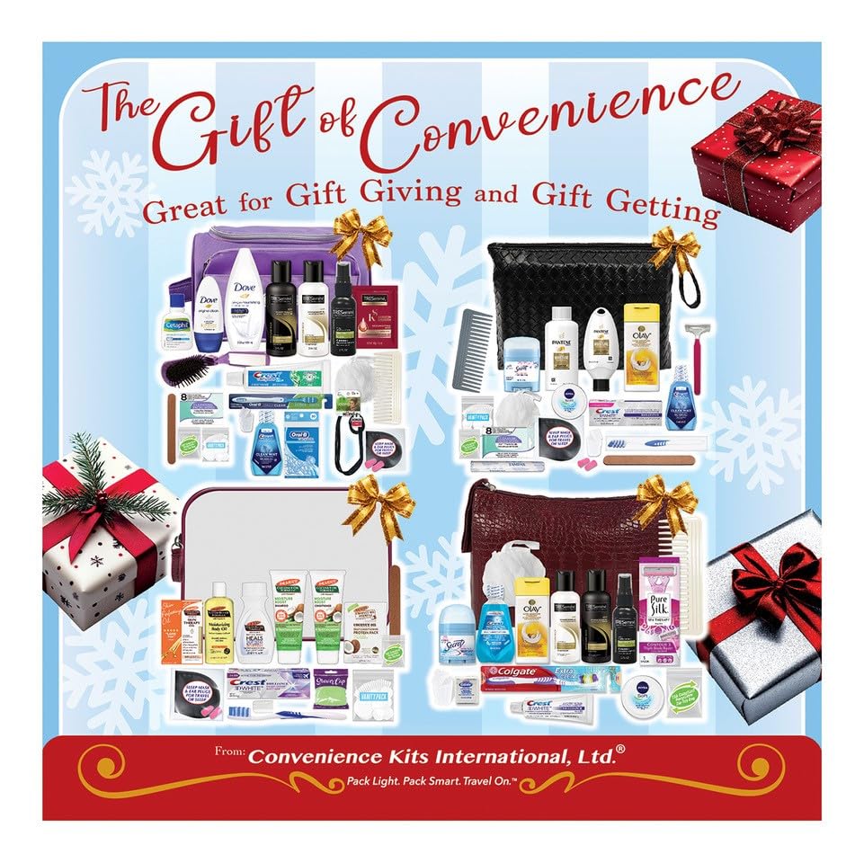 Complete set of travel essentials in the Convenience Kits International kit